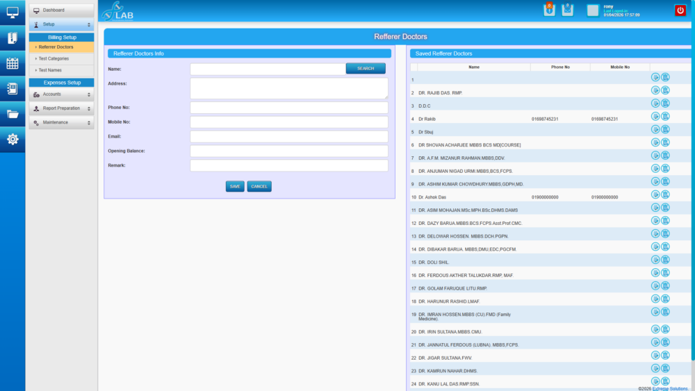 Clinical Lab Management System Source Code $299