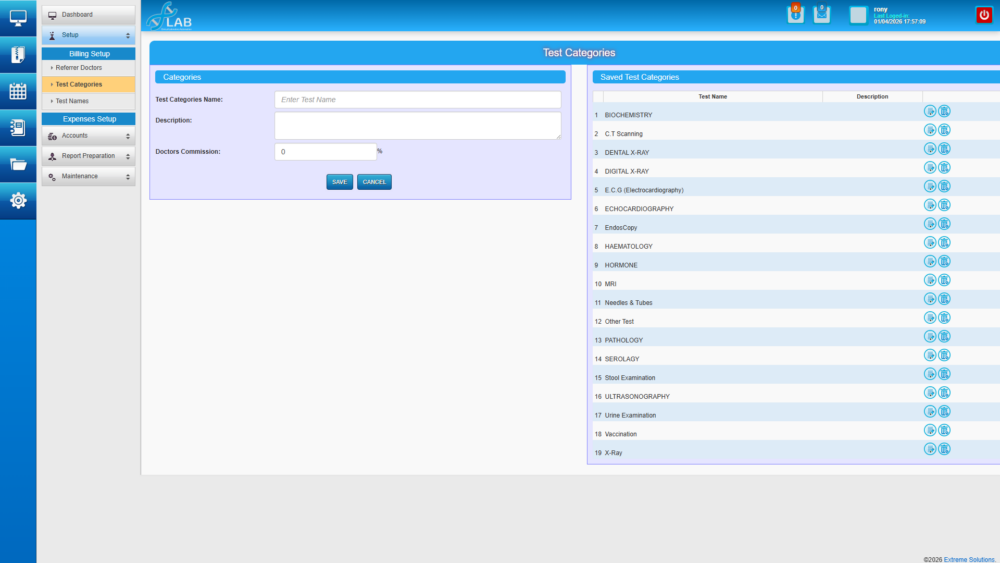 Clinical Lab Management System Source Code $299