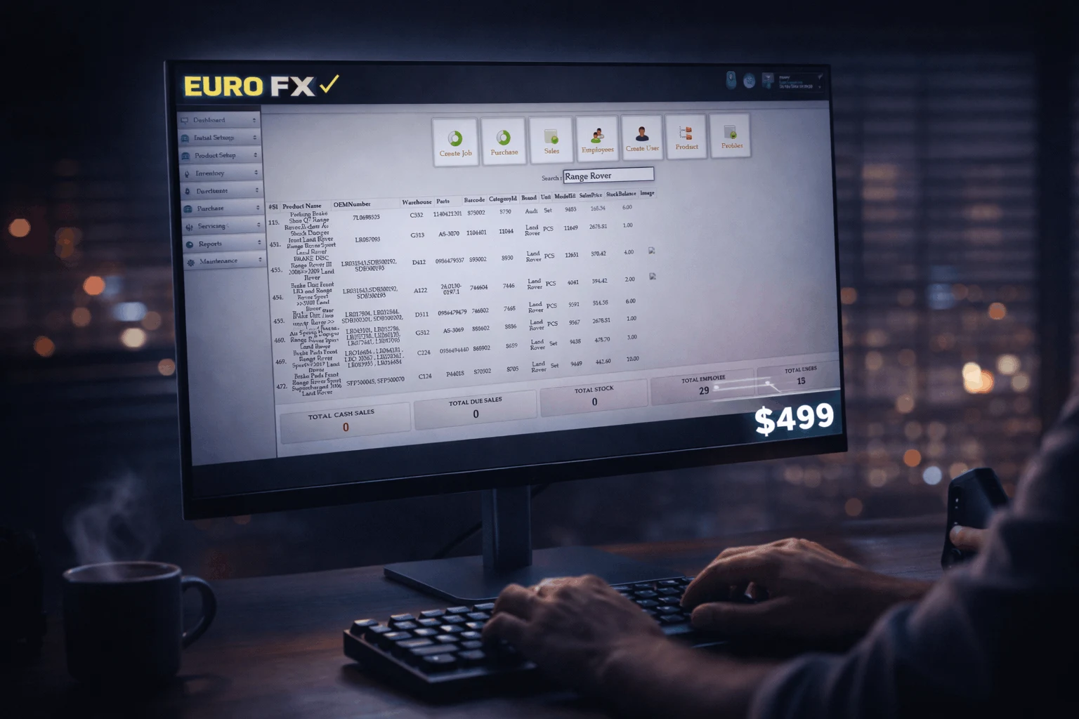 ERP Solution Source Code for Spare Parts & Service Centers