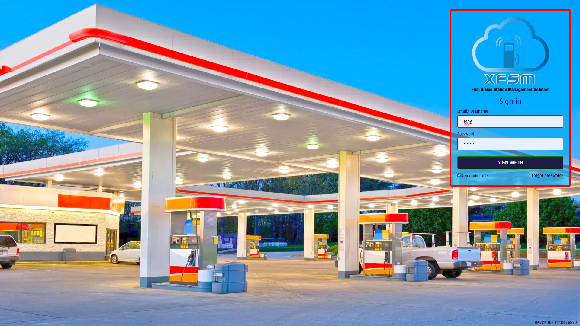 Filling Station Software