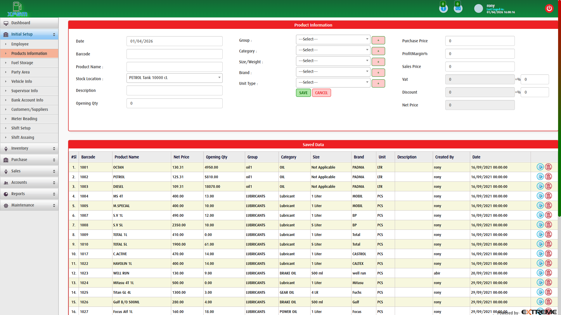 Gas and Fuel Filling Service Station Management Software Source Code - Image 9