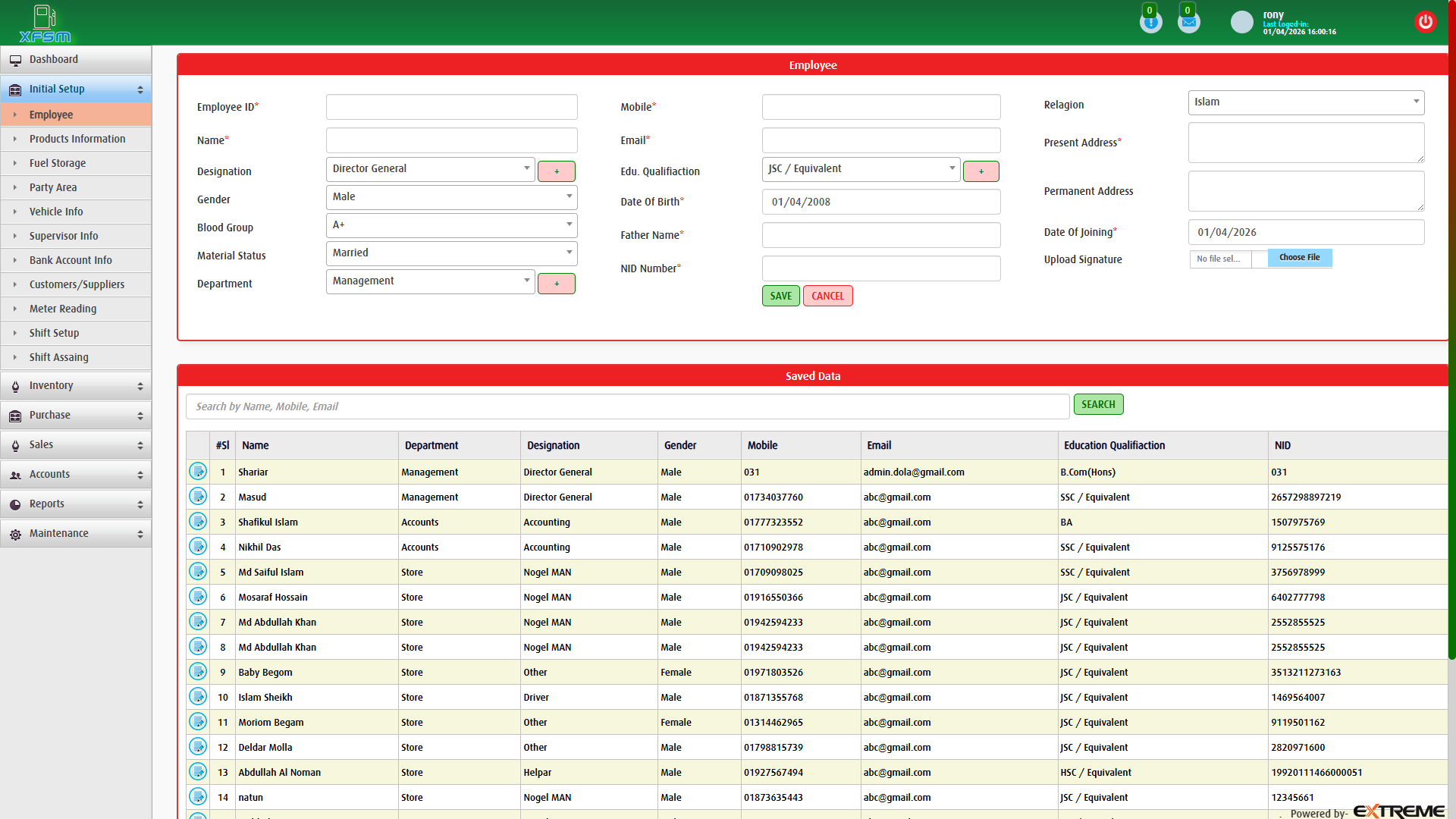 Gas and Fuel Filling Service Station Management Software Source Code - Image 10