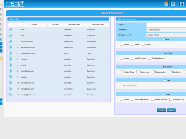 Garments Industries & Apparel Manufacturing Companies ERP Software Source Code