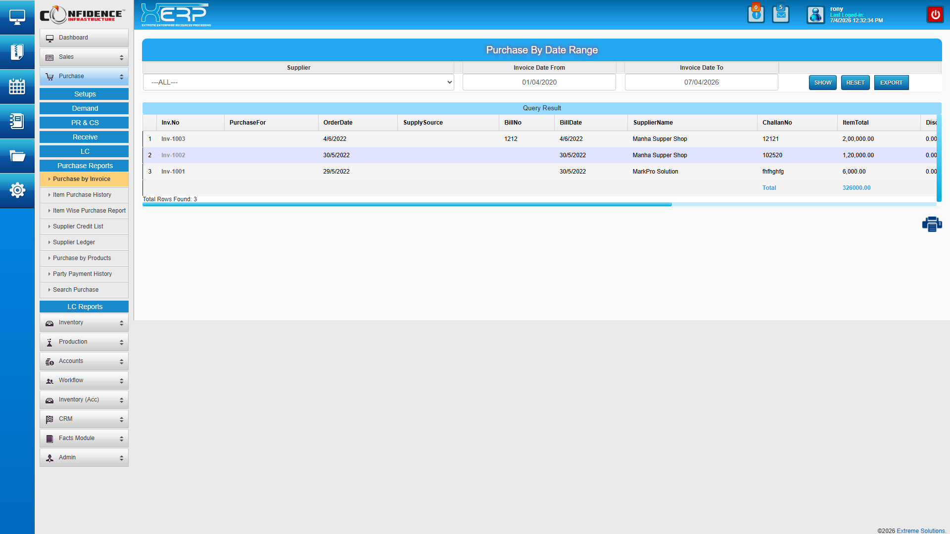 Industrial ERP Software Source Code Download