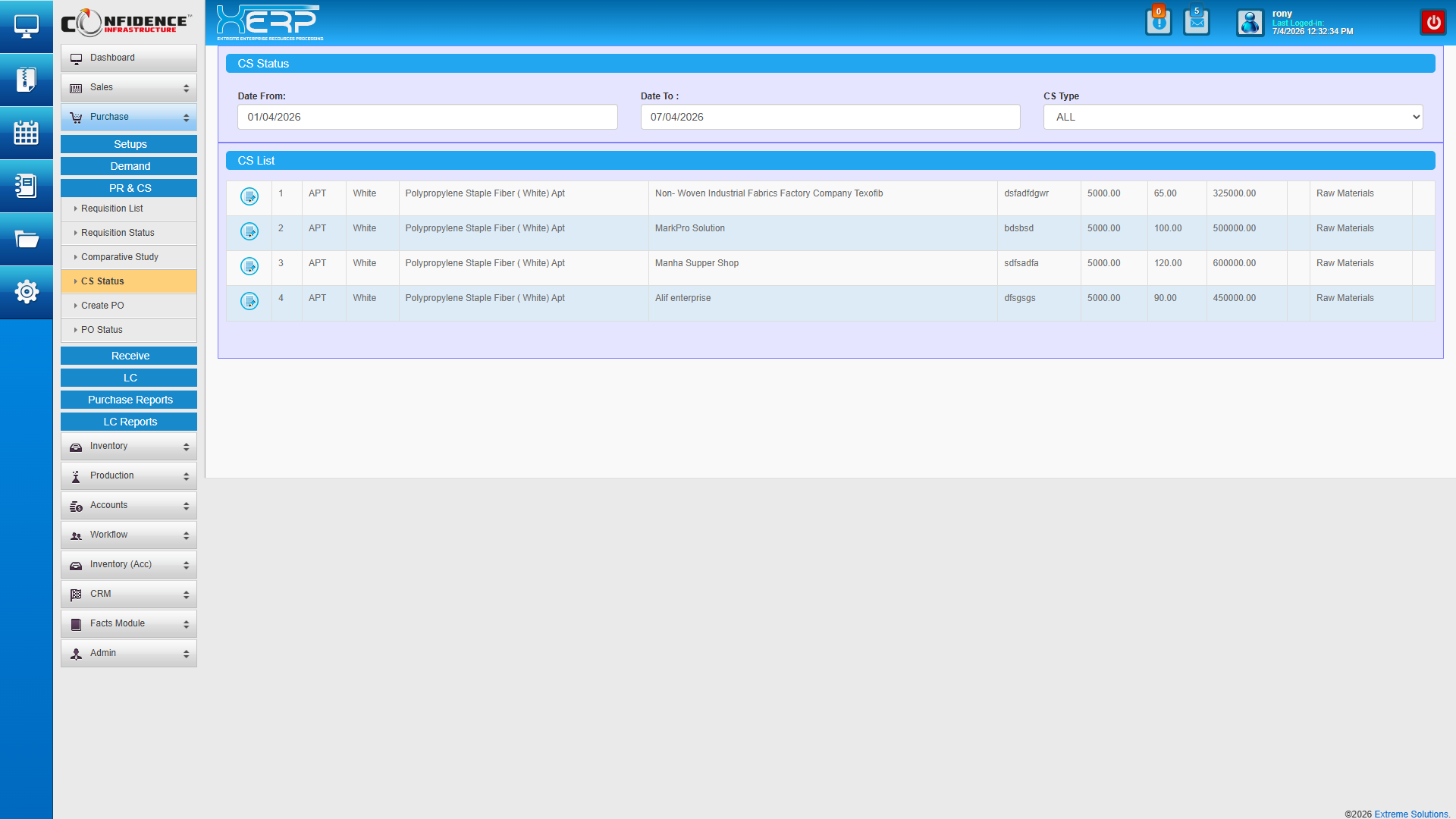 Industrial ERP Software Source Code Download