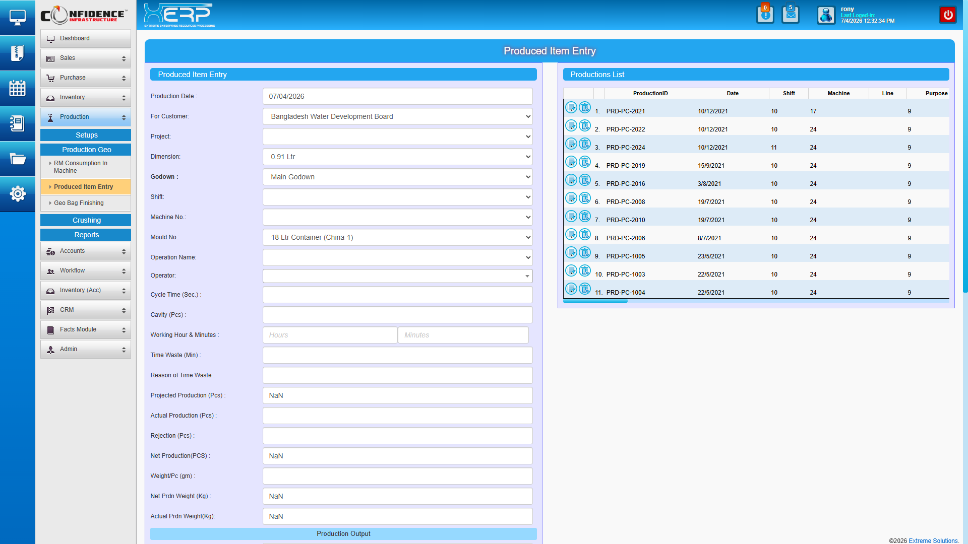 Industrial ERP Software Source Code Download