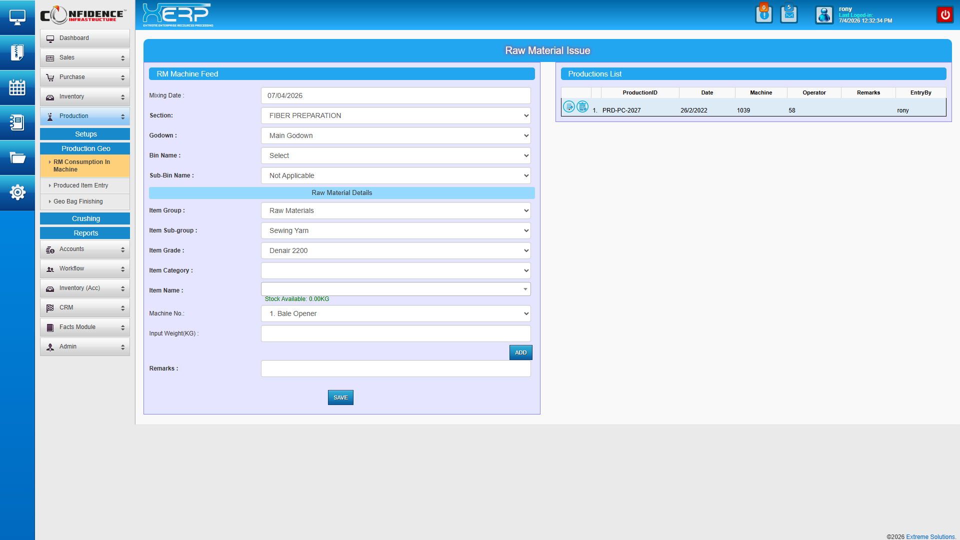 Industrial ERP Software Source Code Download