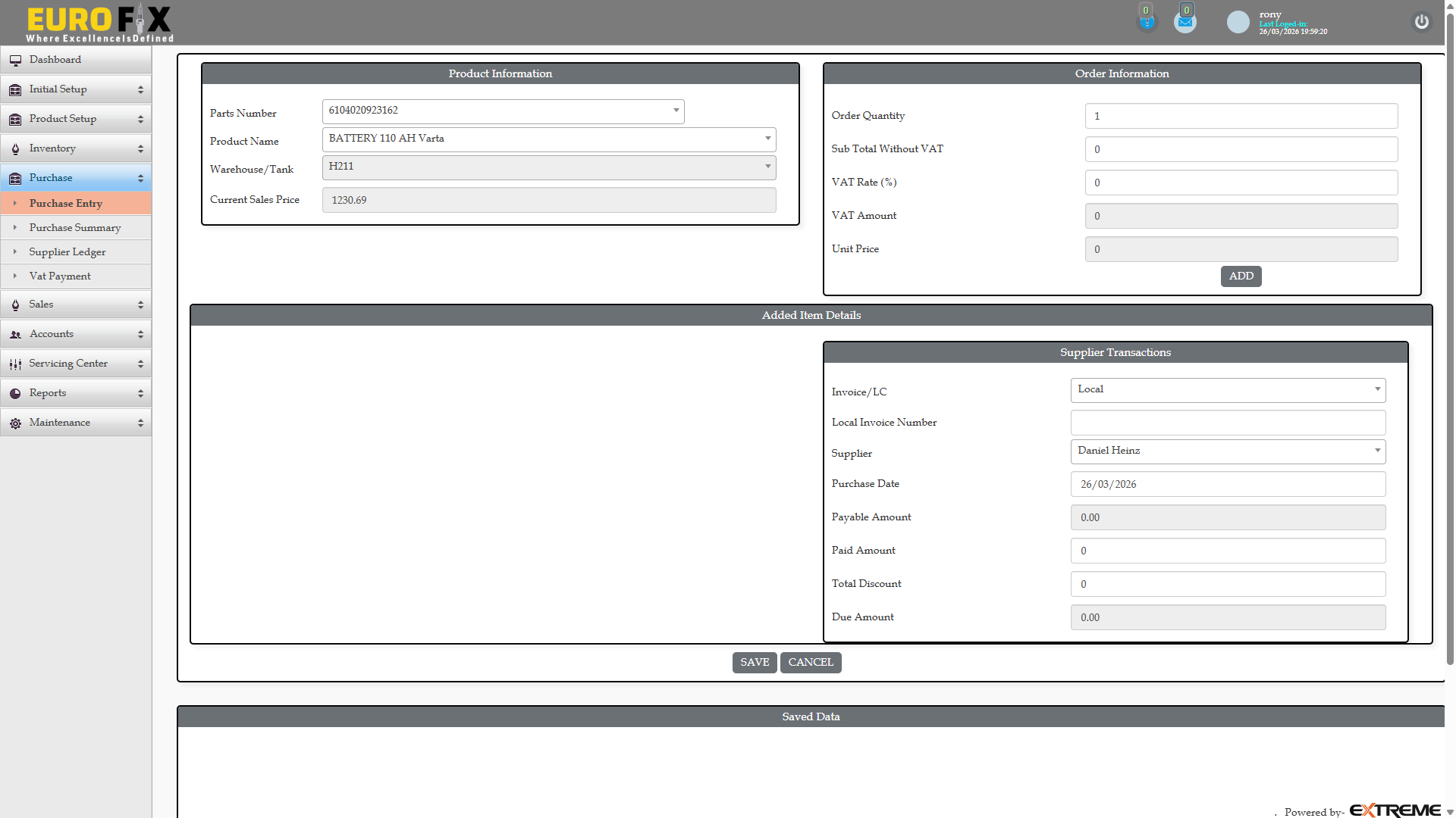 ERP Source Code for Auto Parts & Workshop Management - Image 9