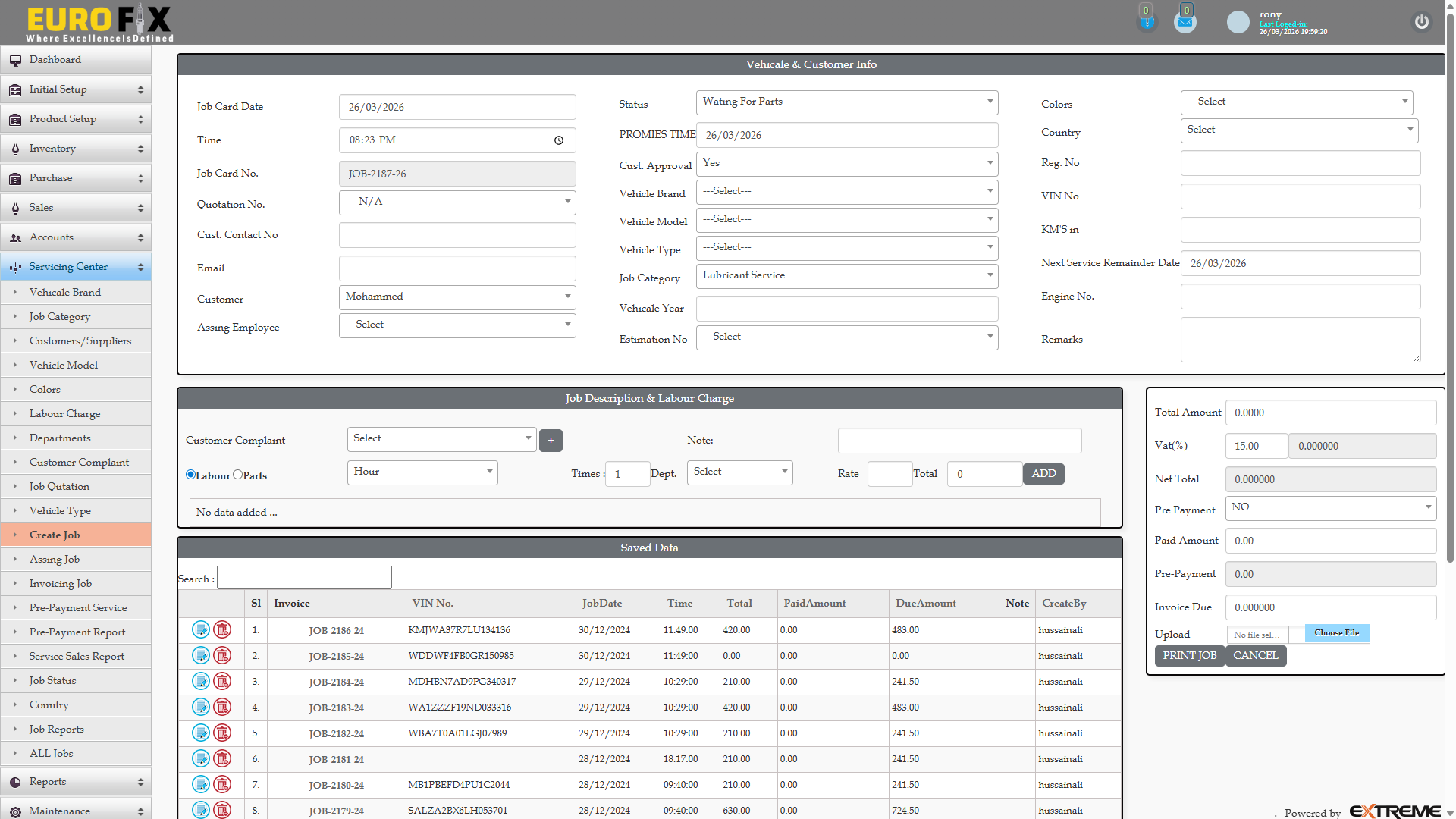 ERP Source Code for Auto Parts & Workshop Management - Image 14