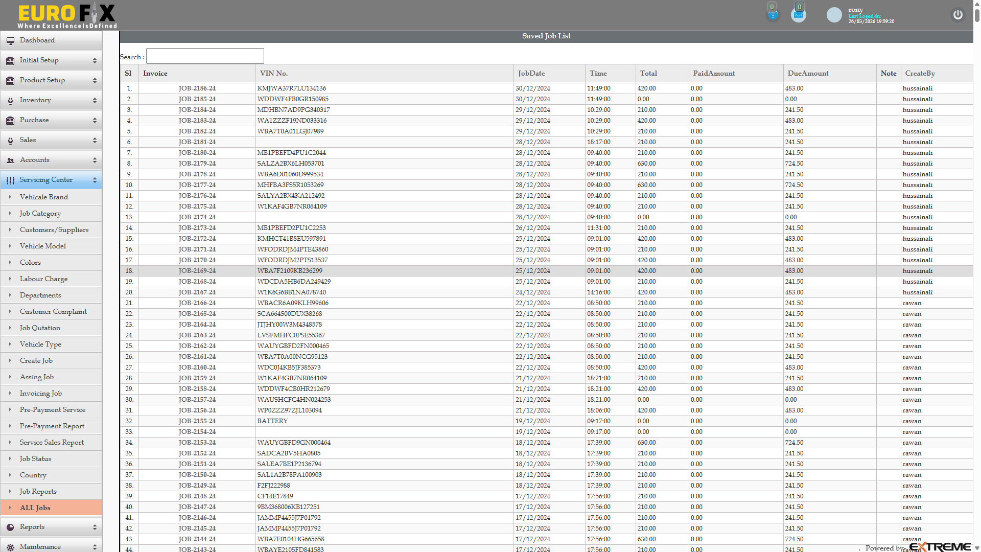 ERP Source Code for Auto Parts & Workshop Management - Image 15