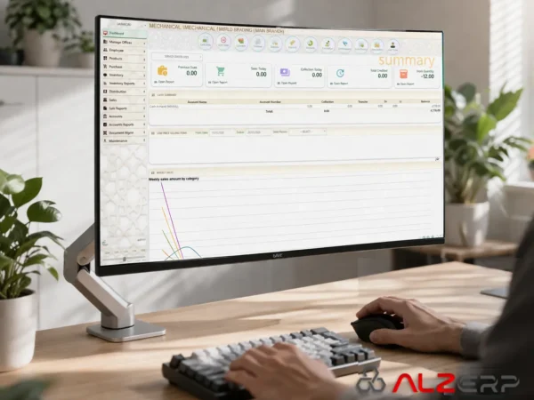 Multi-branch ERP software