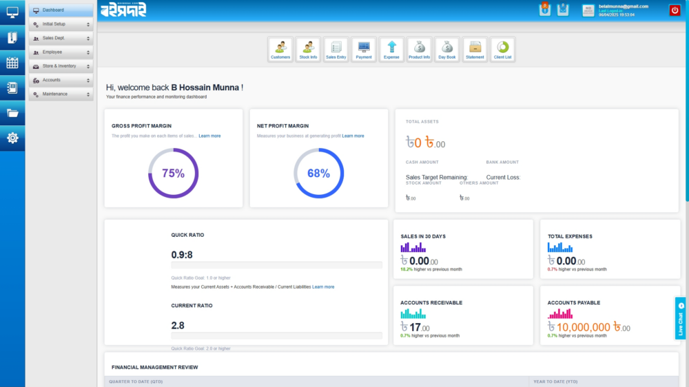 eCommerce Business Management Software Source Code