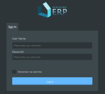 real estate CRM and accounting system
